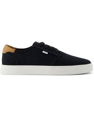 TOMS Carlo 2.0 Canvas Trainers - Black