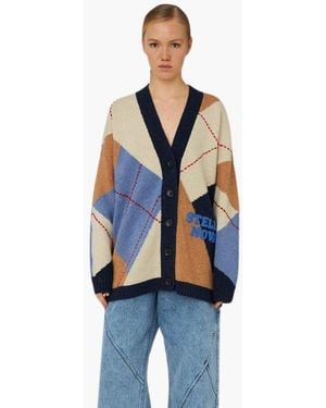Stella Nova Back To School Maxi Cardigan - Blue