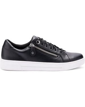 Hotter Leonie Wide Trainers - Black