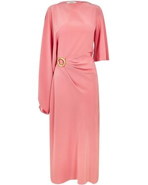 JOSEPH Joya Maxi Dress - Pink
