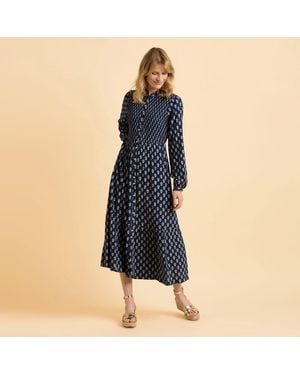 Brakeburn Lark Dress - Blue