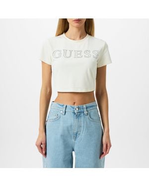 Guess Couture Crop Top - Blue