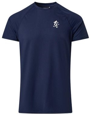 Gym King Energy Short-Sleeve Crew-Neck Muscle-Fit T-Shirt - Blue