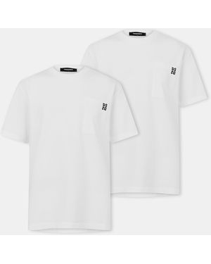 DSquared² Soft Breathable T-Shirt - White