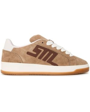 Steve Madden Alysha Low Top Trainers - Brown