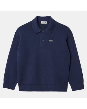 Lacoste Long Sleeve Polo Shirt - Blue