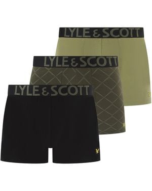 Lyle & Scott Lyle Lucian 3Pk - Green