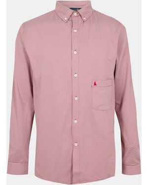 Musto Effortless Ls Shirt - Pink