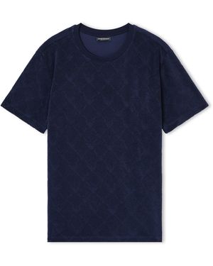 Emporio Armani T-Shirt Beachwear - Blue
