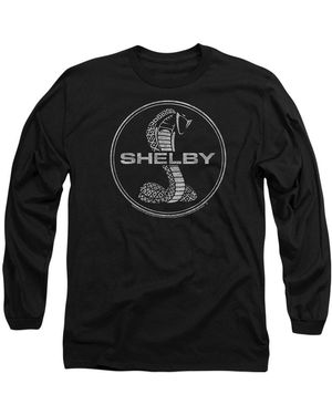 Other Carroll Shelby One Colour Cobra Long Sleeve T-Shirt - Black