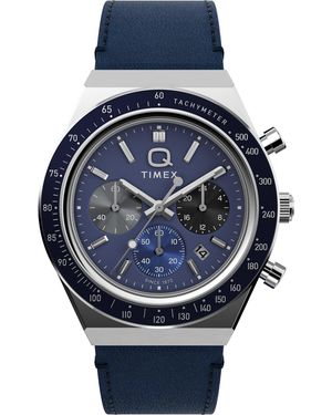 Timex Water Resistant Analogue Quartz Watch - Blue