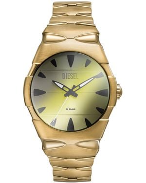 DIESEL D-Sruptor Three-Hand Stainless Steel Watch - Metallic