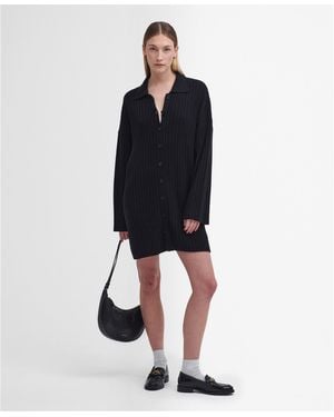 Barbour Claudette Knitted Mini Dress - Black