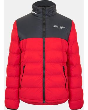 Born Rich Lyden Puffer Jacket - Red