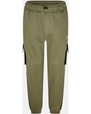 Everlast Utility Closed Hem Fleece Joggers - Green