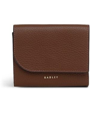 Radley Leather Trifold Wallet - Brown