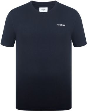 Firetrap Path T Shirt - Blue