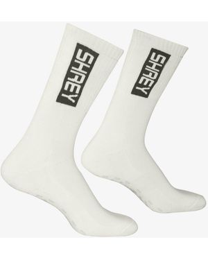 Shrey Master Grip Plus Socks - White