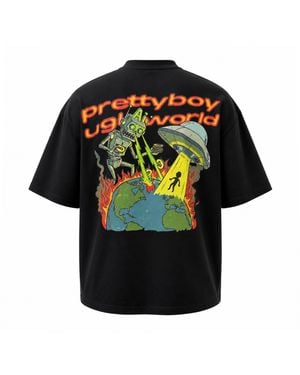 PRETTY BOY UGLY WORLD Pbuw Bitcoin T-Shirt - Black