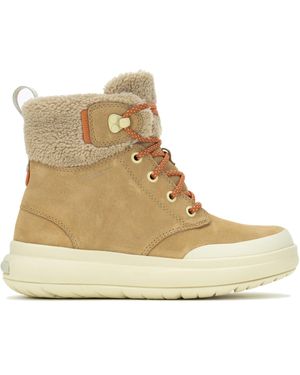 Merrell Marquette Thermo Lace Waterproof Boots - Natural