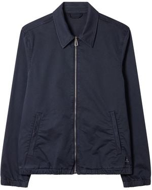 Paul Smith Coaches Harrington Jacket - Blue