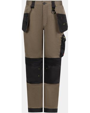 Dunlop On Site Insualted Workwear Trousers - Green