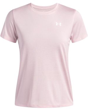 Under Armour Tech Twist Short Sleeve - Pink