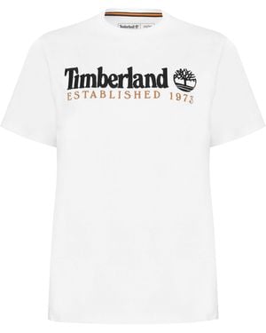 Timberland Heritage T Shirt - White