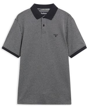 Barbour Short Sleeve Polo Shirt - Grey