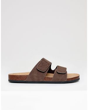 Threadbare Artemis Flat Sandal - Brown