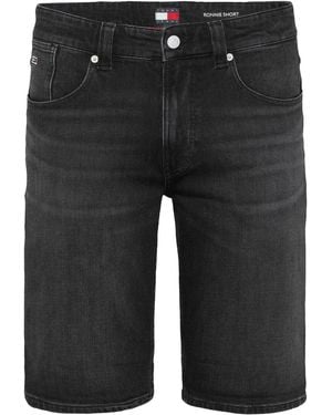 Tommy Hilfiger Ronnie Denim Shorts - Black