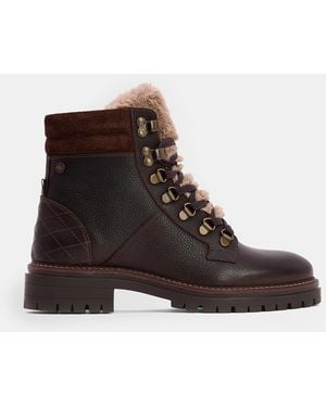Barbour Bamburgh Heritage Rugged Hiker Boots - Brown