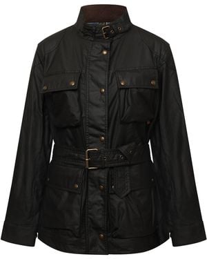 Belstaff Waxed Cotn Ld64 - Black