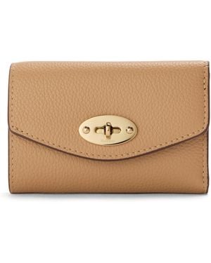 Mulberry Folded Multi-Card Wallet - Natural