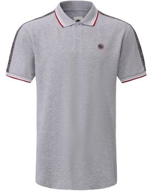 Pretty Green Tape Polo - Grey