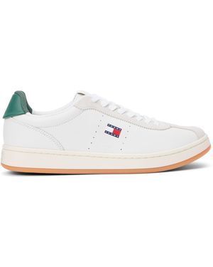 Tommy Hilfiger Court Trainers - White