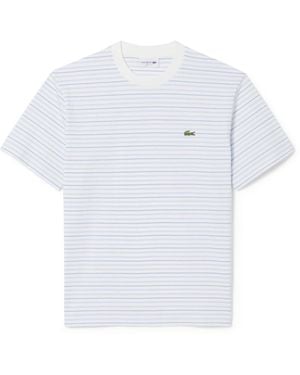 Lacoste Stripe Tee Sn63 - White