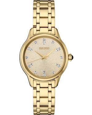 Seiko Diamond Set Analogue Quartz Watch - Metallic