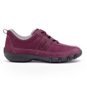 Hotter Leanne Ii Trainers Wide Fit - Purple