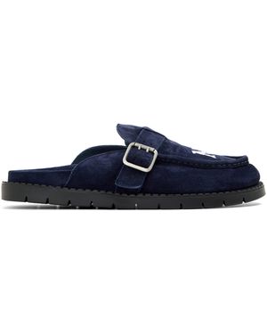 Duke & Dexter Mule Slippers - Blue