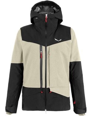 Salewa Weather-Resistant Breathable Performance Training Jacket - Black