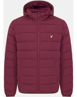 Lyle & Scott Lightweight Quilted Puffer Jacket - Red