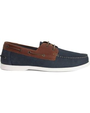 Dune Boat Shoes - Blue