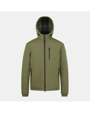 ARCTIC ARMY Lite Reflective Short Puffer Jacket - Green