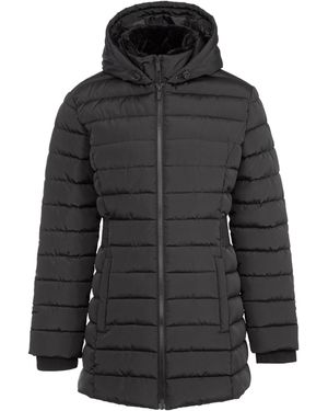 Firetrap Mid Puffer Jacket - Black