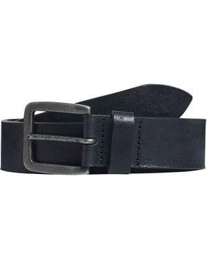 Jack & Jones Victor Leather Belt - Blue