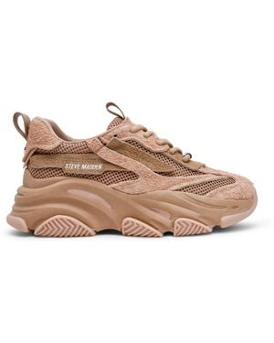 Steve Madden Possession Chunky Trainers - Brown