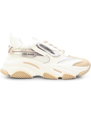 Steve Madden Possession-E Chunky Trainers - White