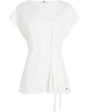Tommy Hilfiger Wrap Top - White