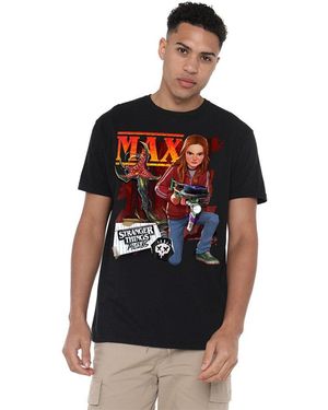 Stranger Things Tales From 85 Max T Shirt - Black